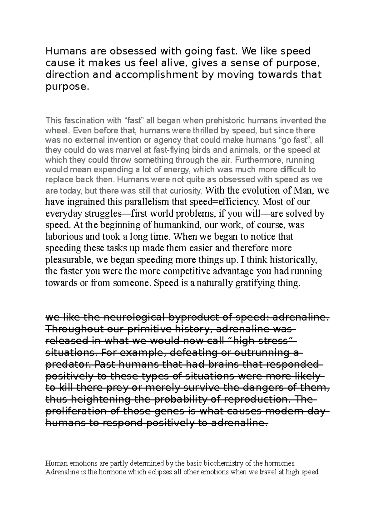 The Psychology of Speed: Human Fascination with Velocity and Adrenaline ...