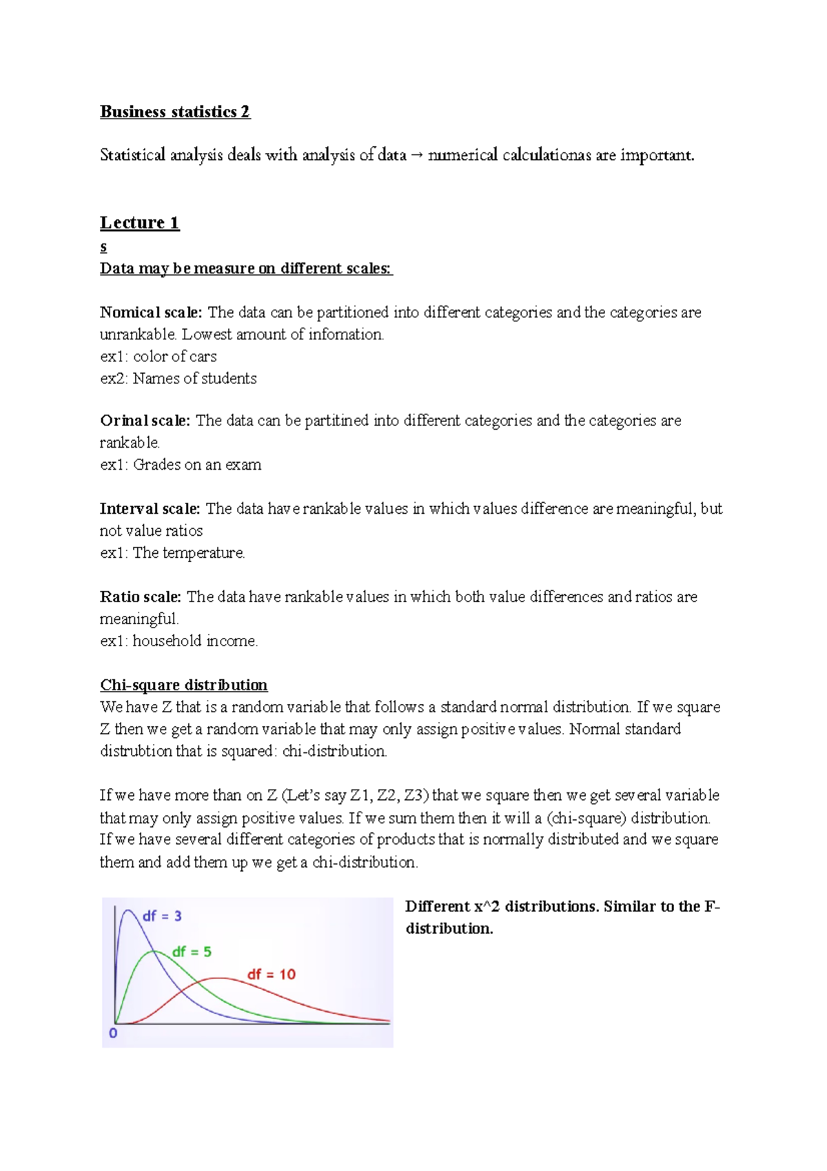 Business statistics 2 - JB2K17 - Studocu