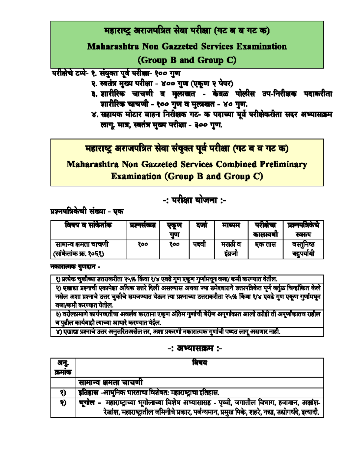 MPSC AMVI Syllabus Prelims and Mains - 5 Thermal Engineering and ...