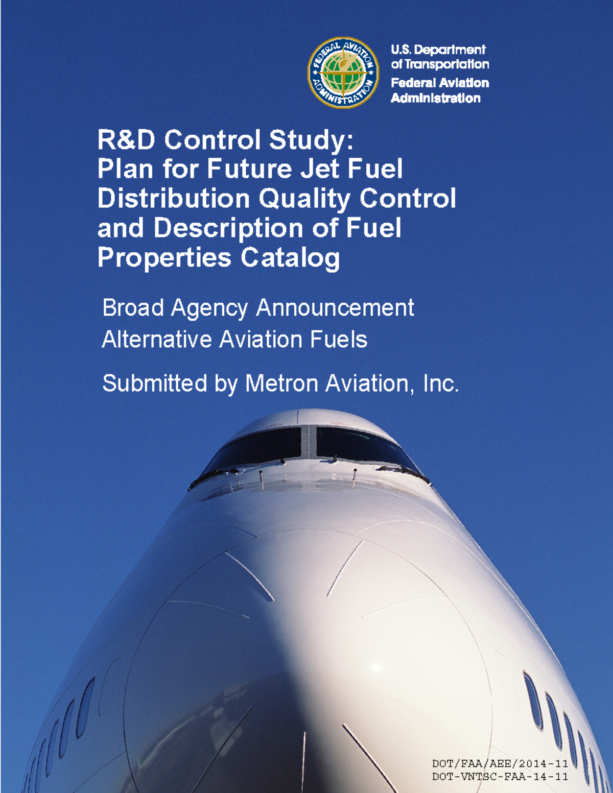 Metron Aviation Inc. Final Report: Jet Fuel Quality Control Study - Studocu