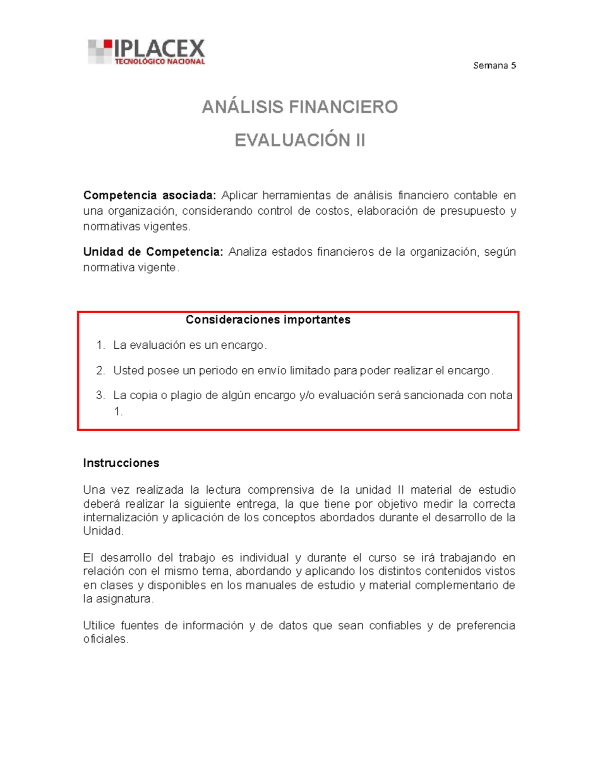 Semana 5: Análisis Financiero II - Evaluación y Estrategias de Mejora ...