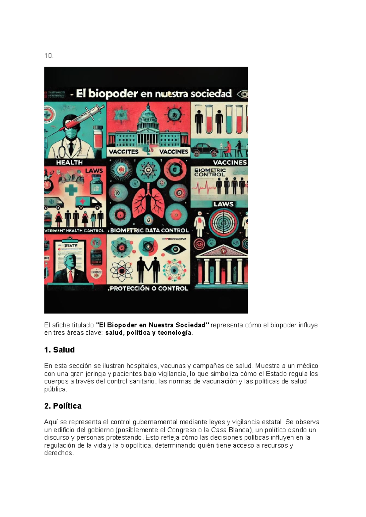 Copia de Filo22 - Esto les sirve para crear una info - 10. El afiche ...