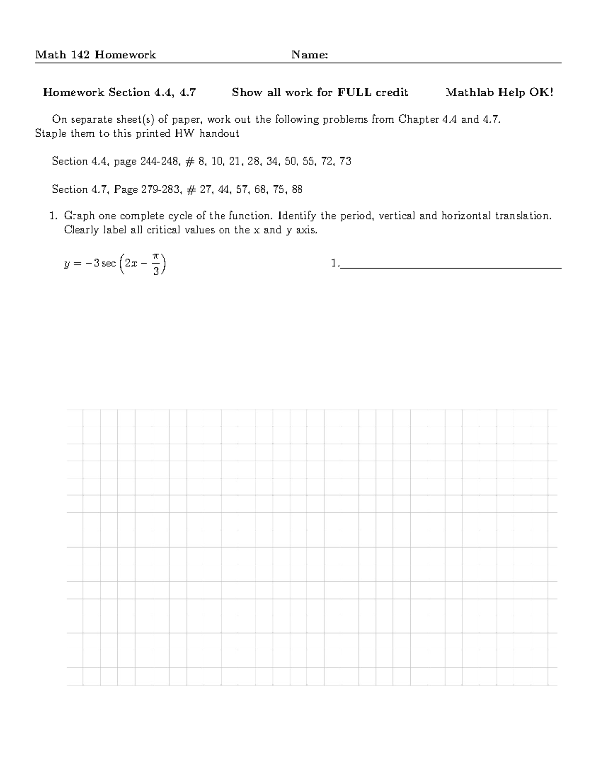 Math142 HW 4.4, 4 - Math 142 Homework Homework Section 4, 4 Name: Show ...