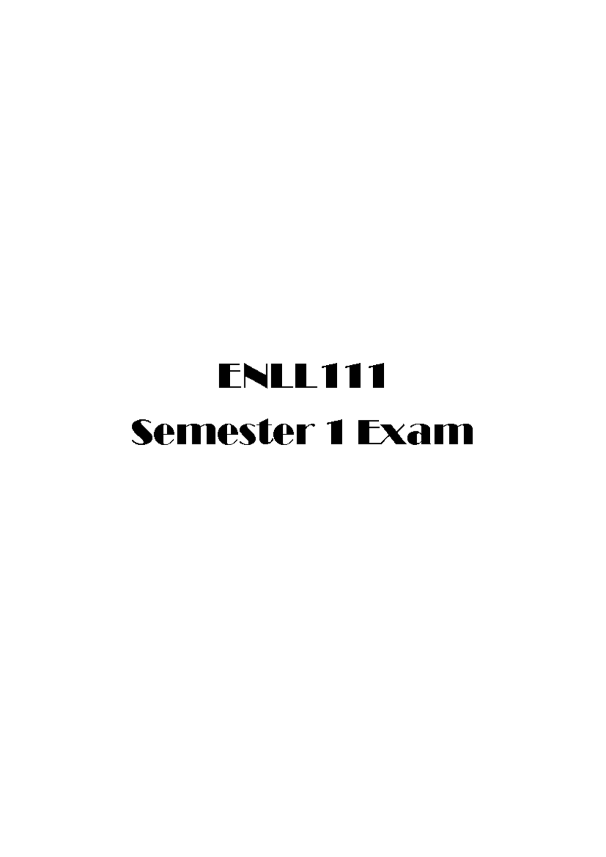 Final Exam ENLL: Coconut & What Remains Summary Insights - Studocu