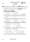 Quiz: MATM1644 Sem T3 2021 - MATM1534 | Studocu