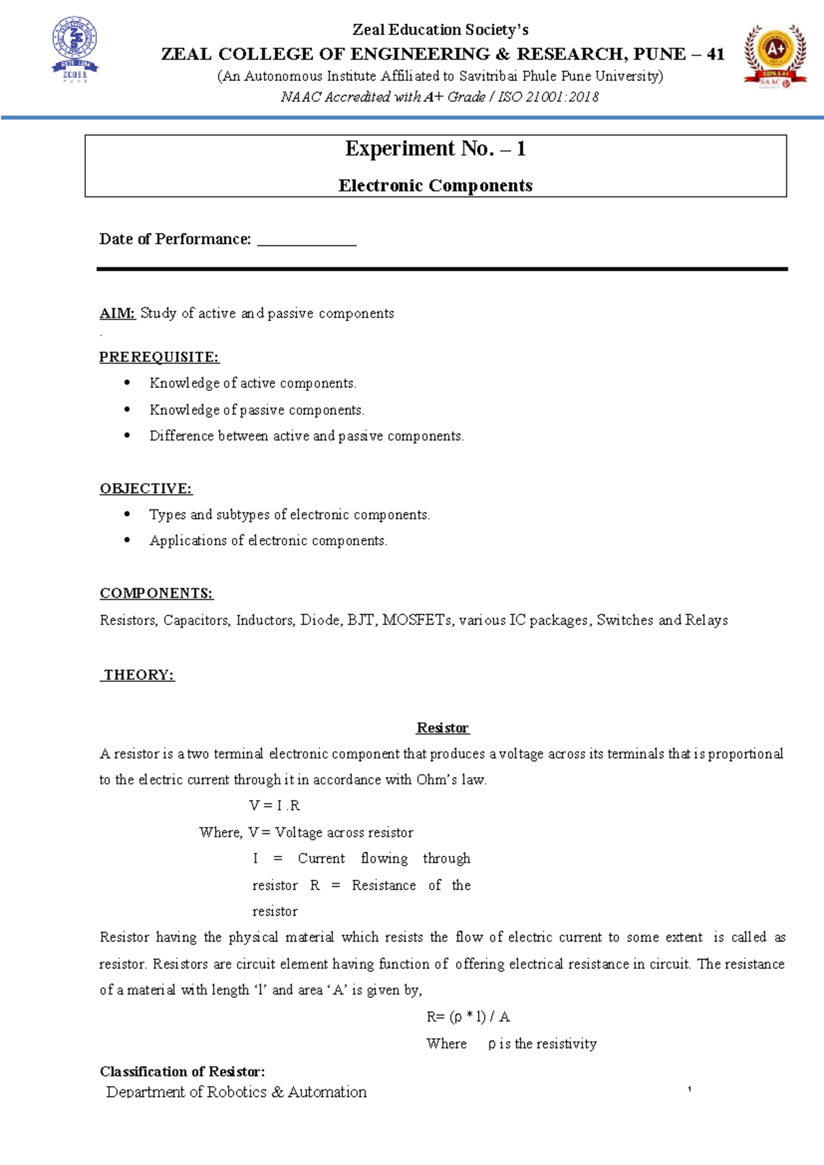 Final BXE Manual: Comprehensive Guide to Electronic Components - Studocu