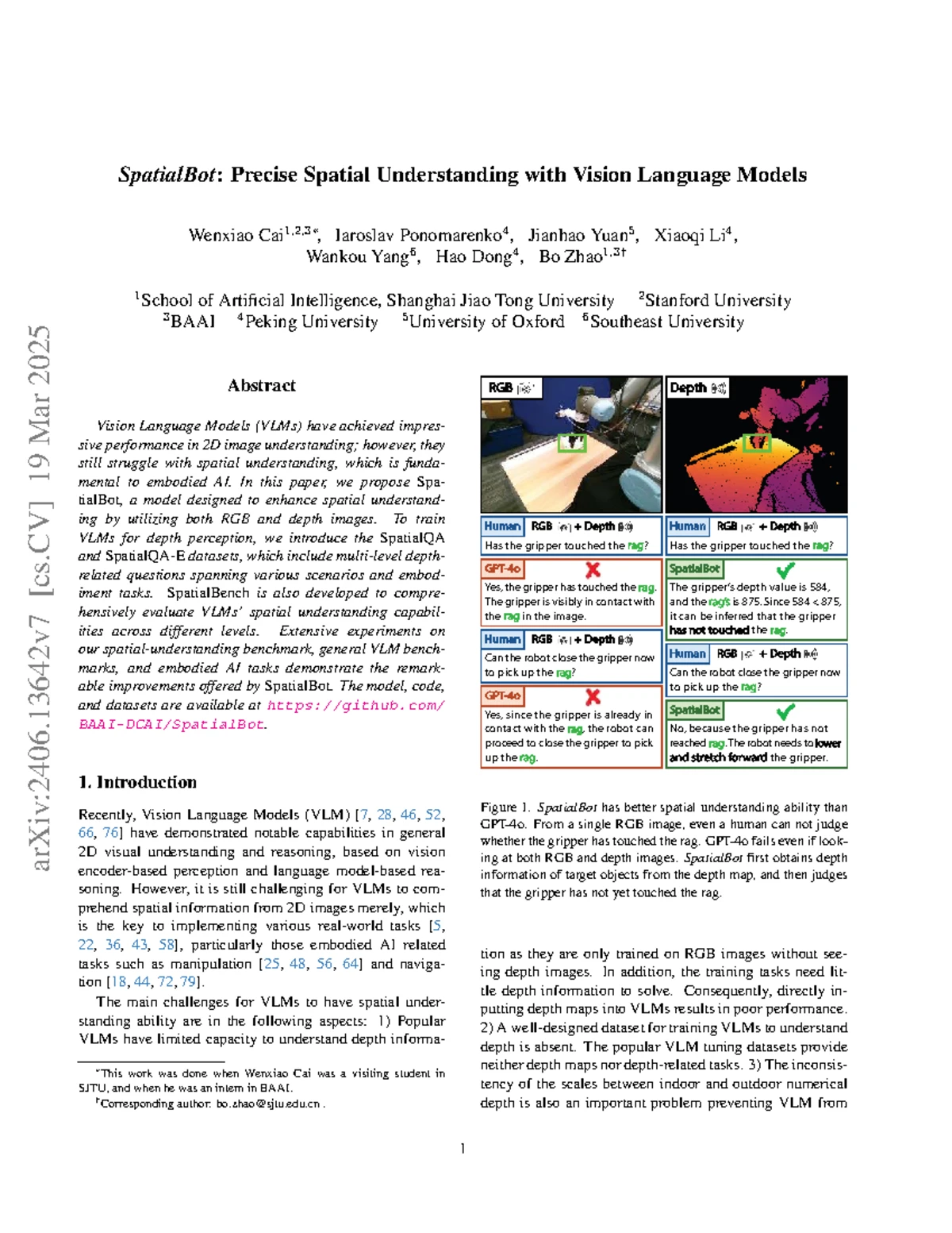 SpatialRGPT: Enhancing Spatial Reasoning in Vision Language Models (C ...