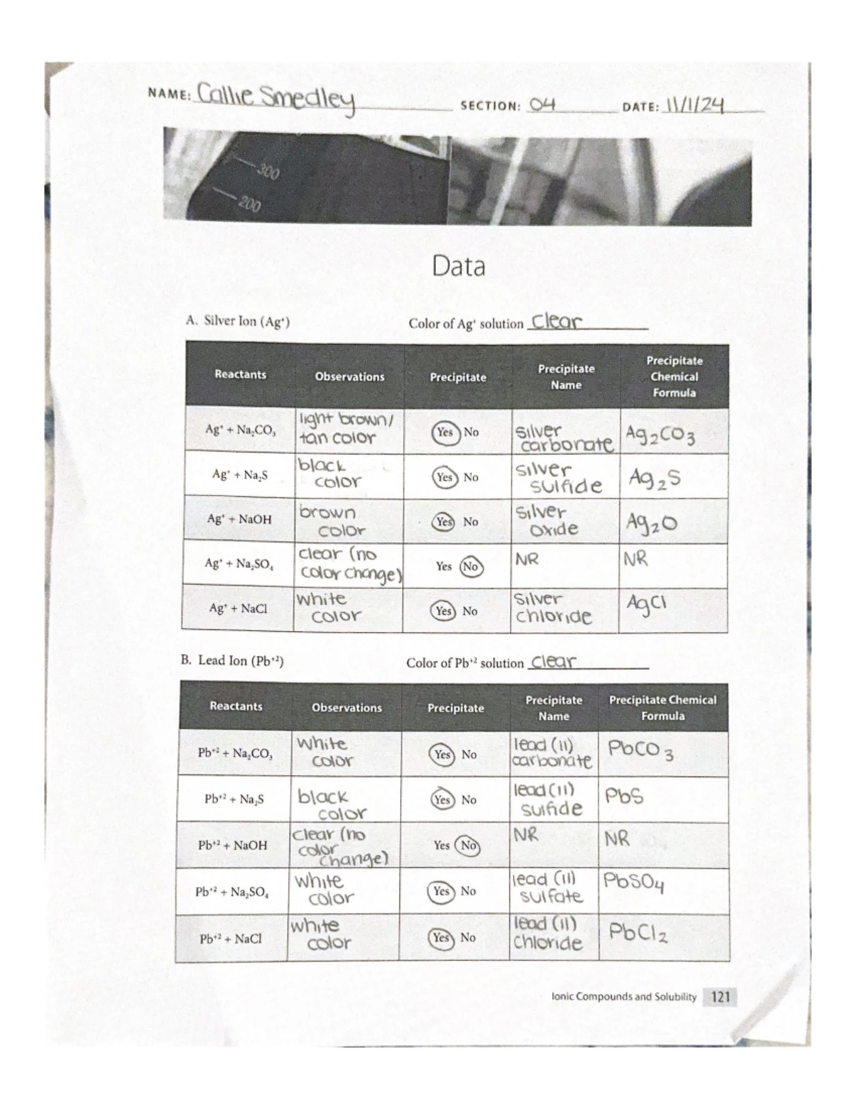 CHEM 101: Heat of Neutralization Lab Report and Calculations - Studocu