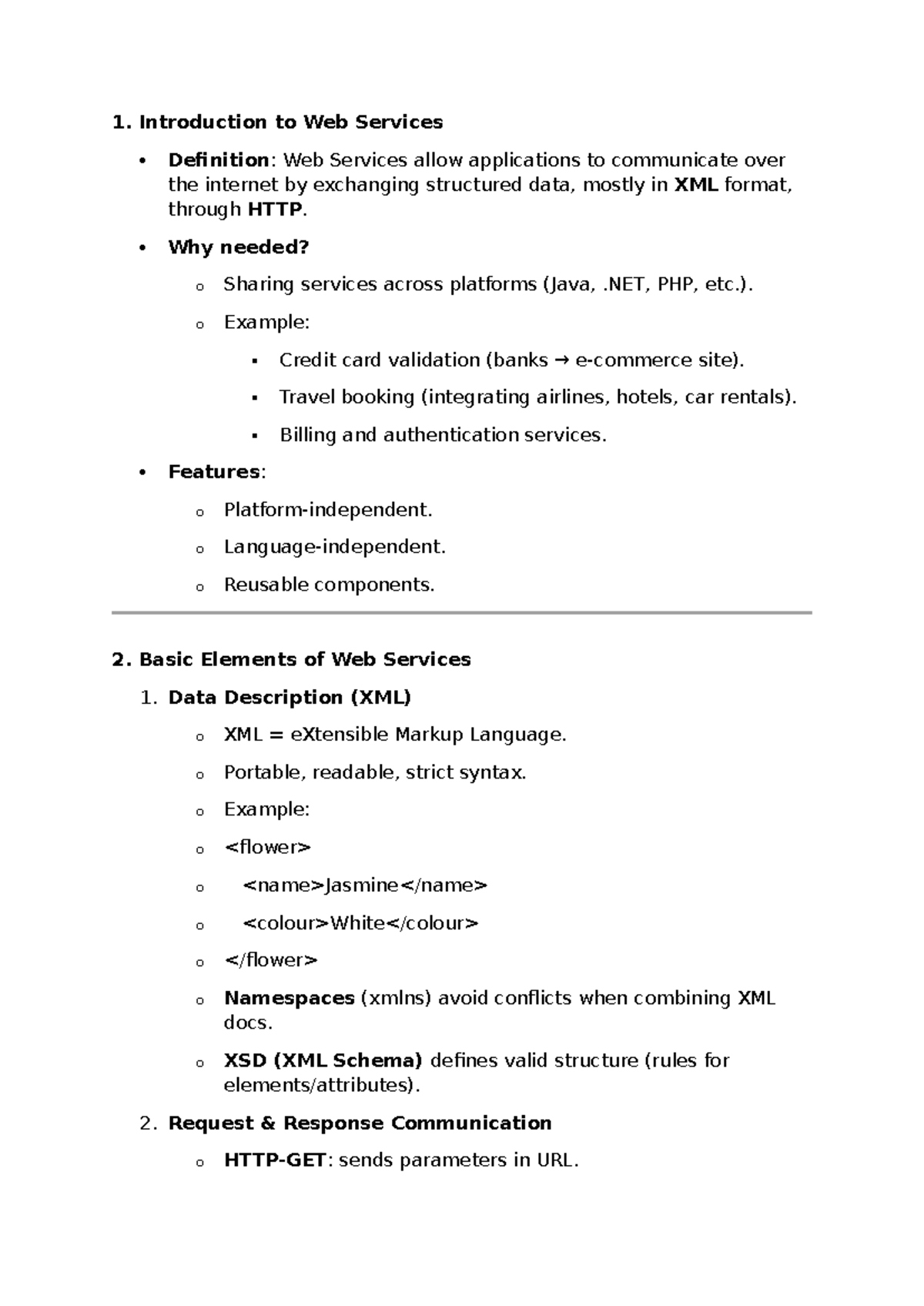 Unit 5: Introduction to Web Services - .NET Notes - Studocu