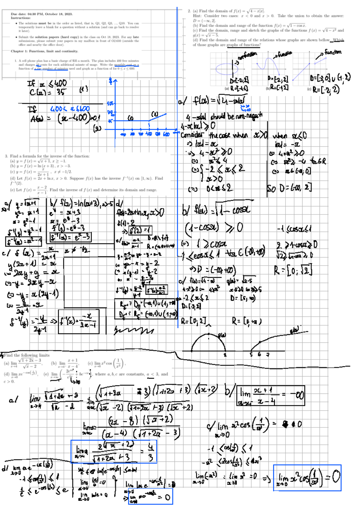 Homework 1: Concepts and Solutions Guide - Studocu