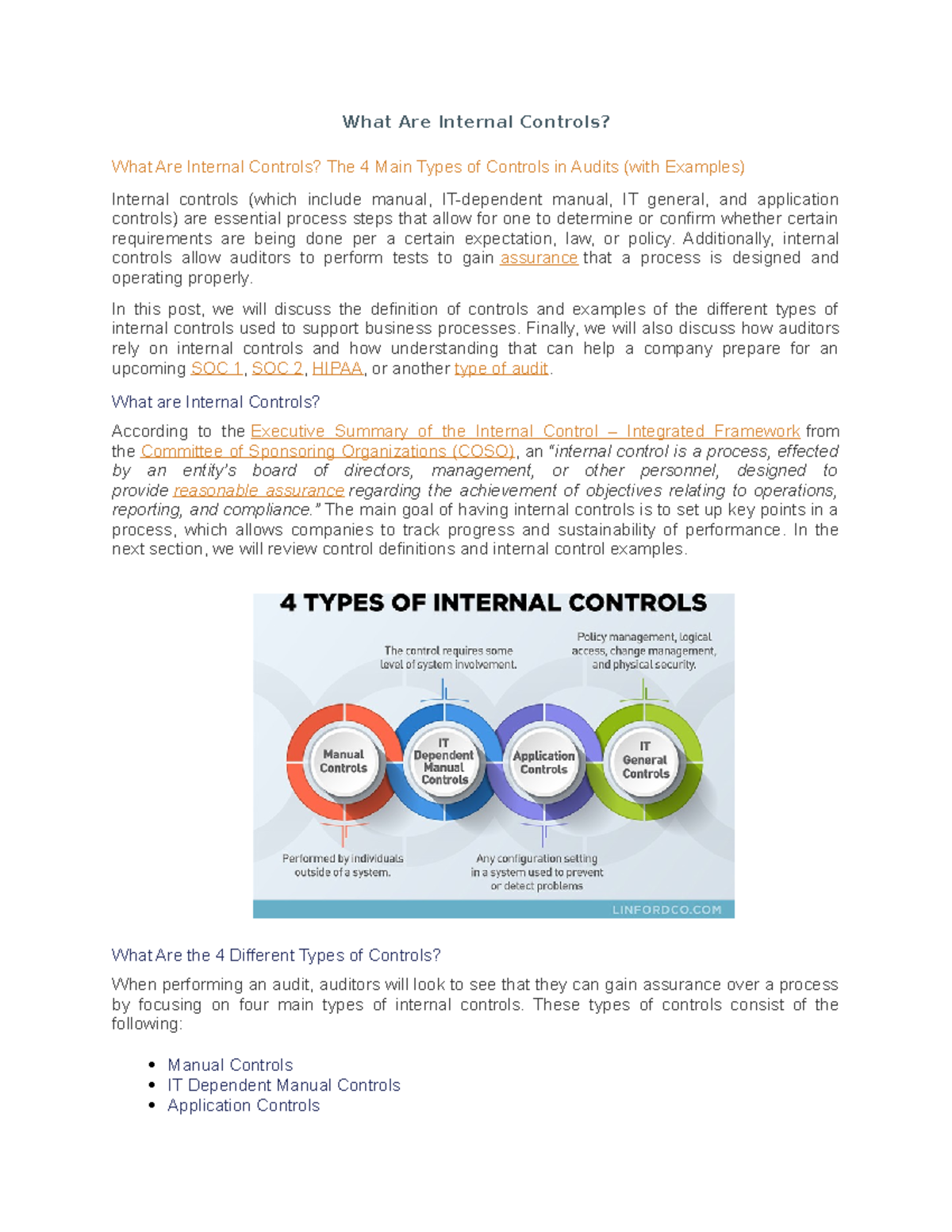 Understanding Internal Controls: Types & Their Importance in Audits ...