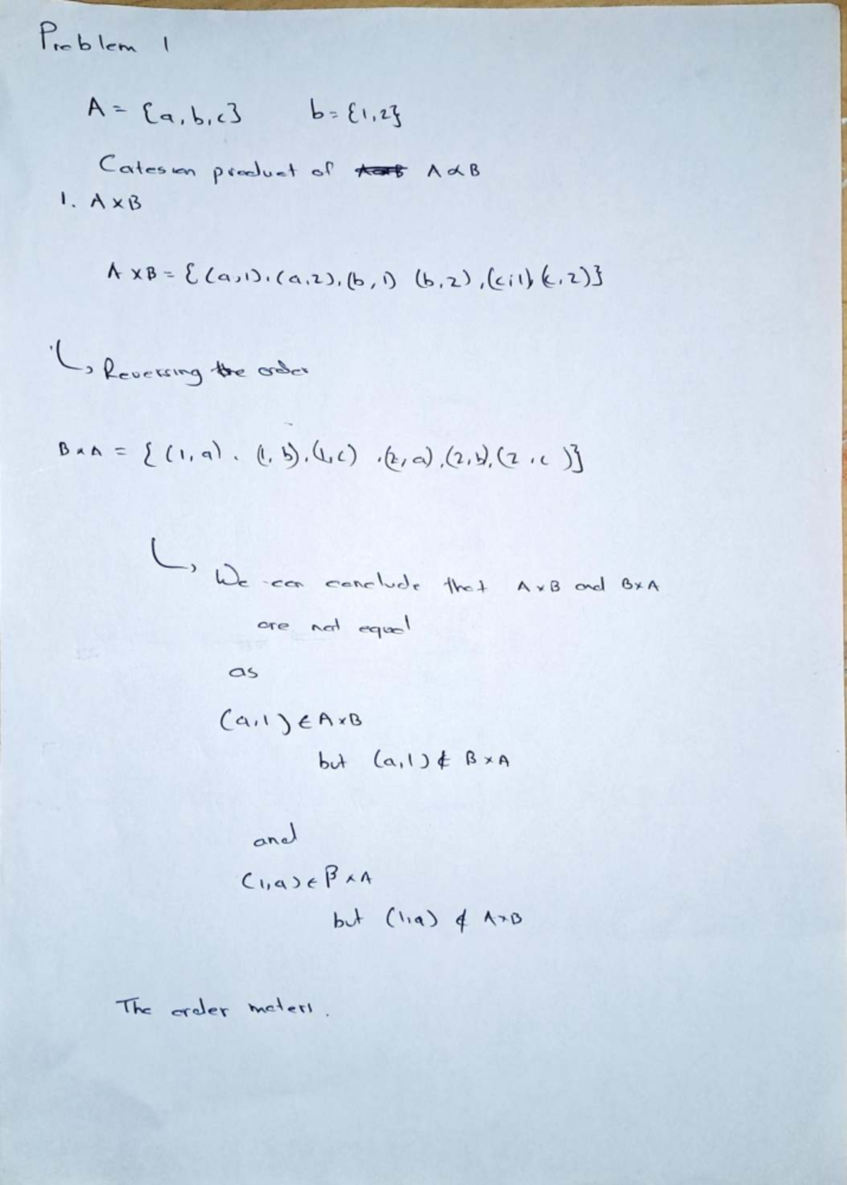 Answers to Assignment 1 - MAT2611 - D 3 ####### S= (- ,-]u Cs,o) f ...