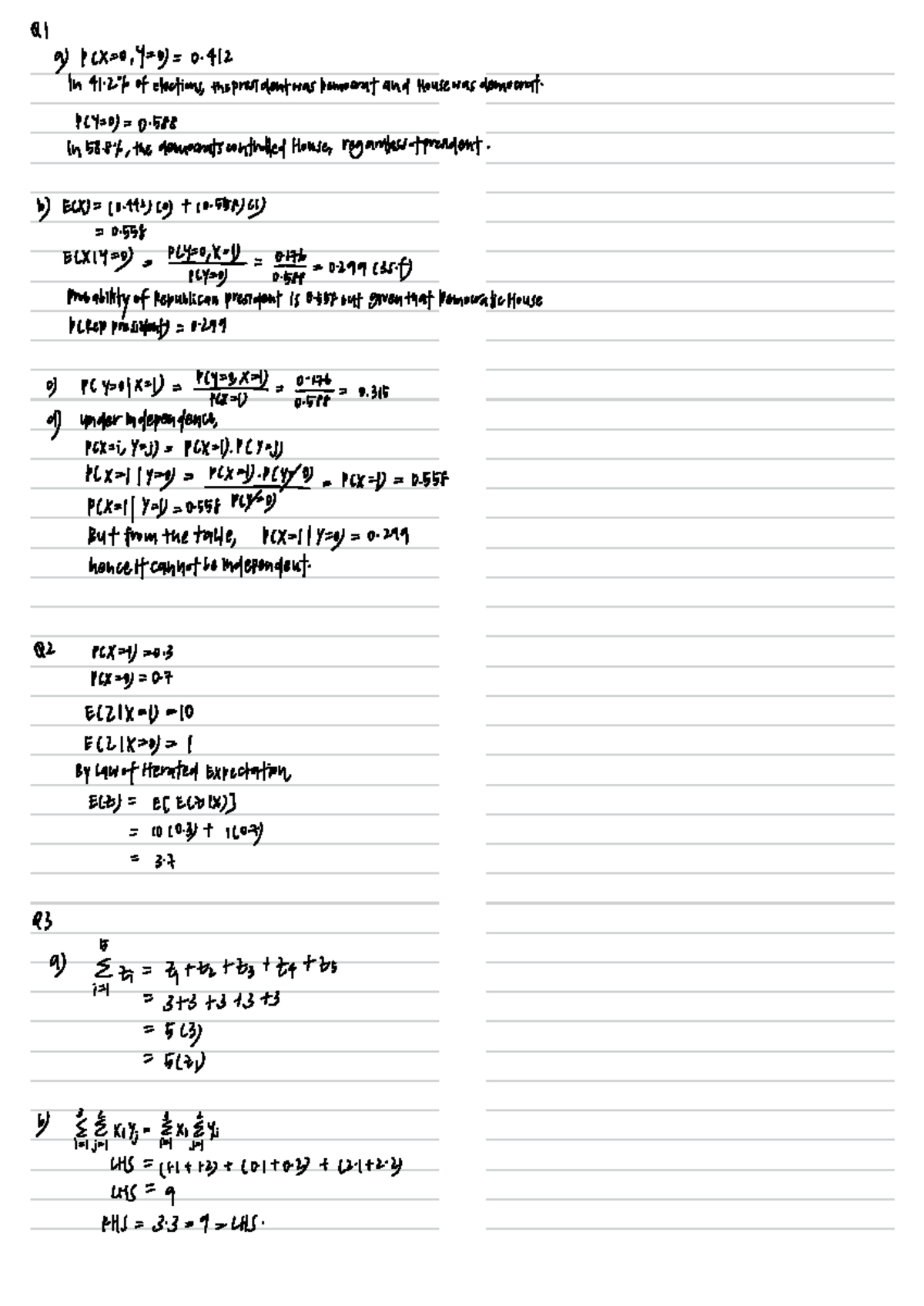 Assignment 1: Statistical Analysis and Hypothesis Testing (STAT101 ...