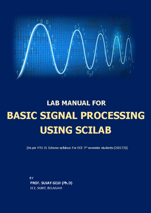 Basic Signal Processing - VTU - Studocu