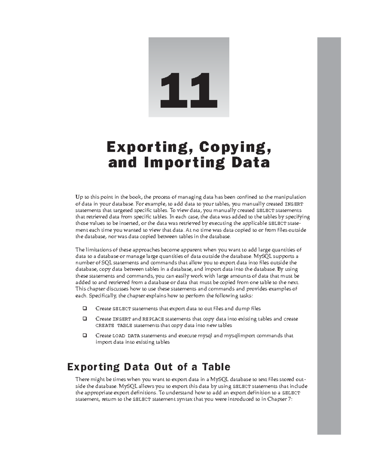 Exporting and Importing Data in MySQL: A Study Guide for Final Exam ...