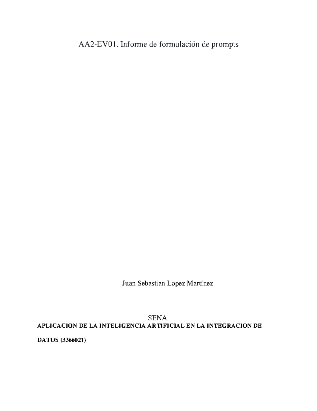Informe de Prompts para IA en Integración de Datos (3366021) - Document Preview