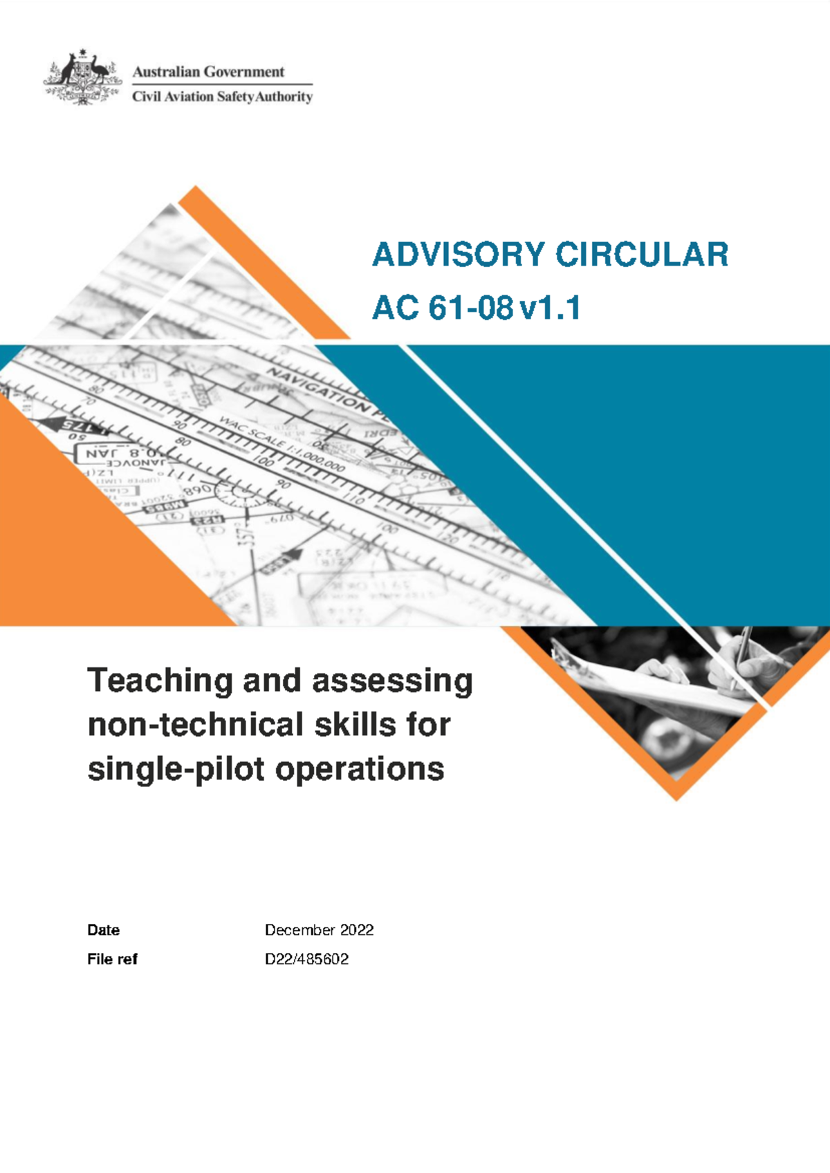 AC 61.08 Teaching & Assessing Skills for Operations Advisory Circular