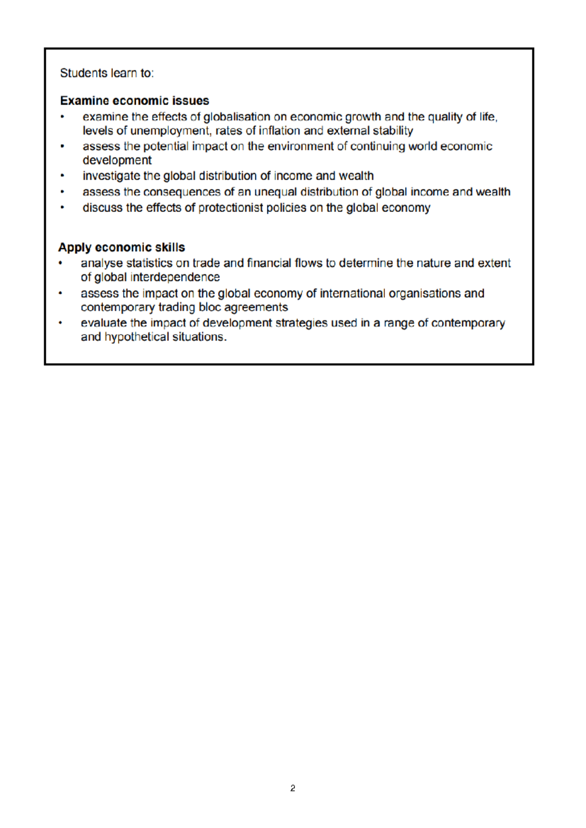 Past HSC Paper Questions - Topic 1 Booklet - Q - Studocu
