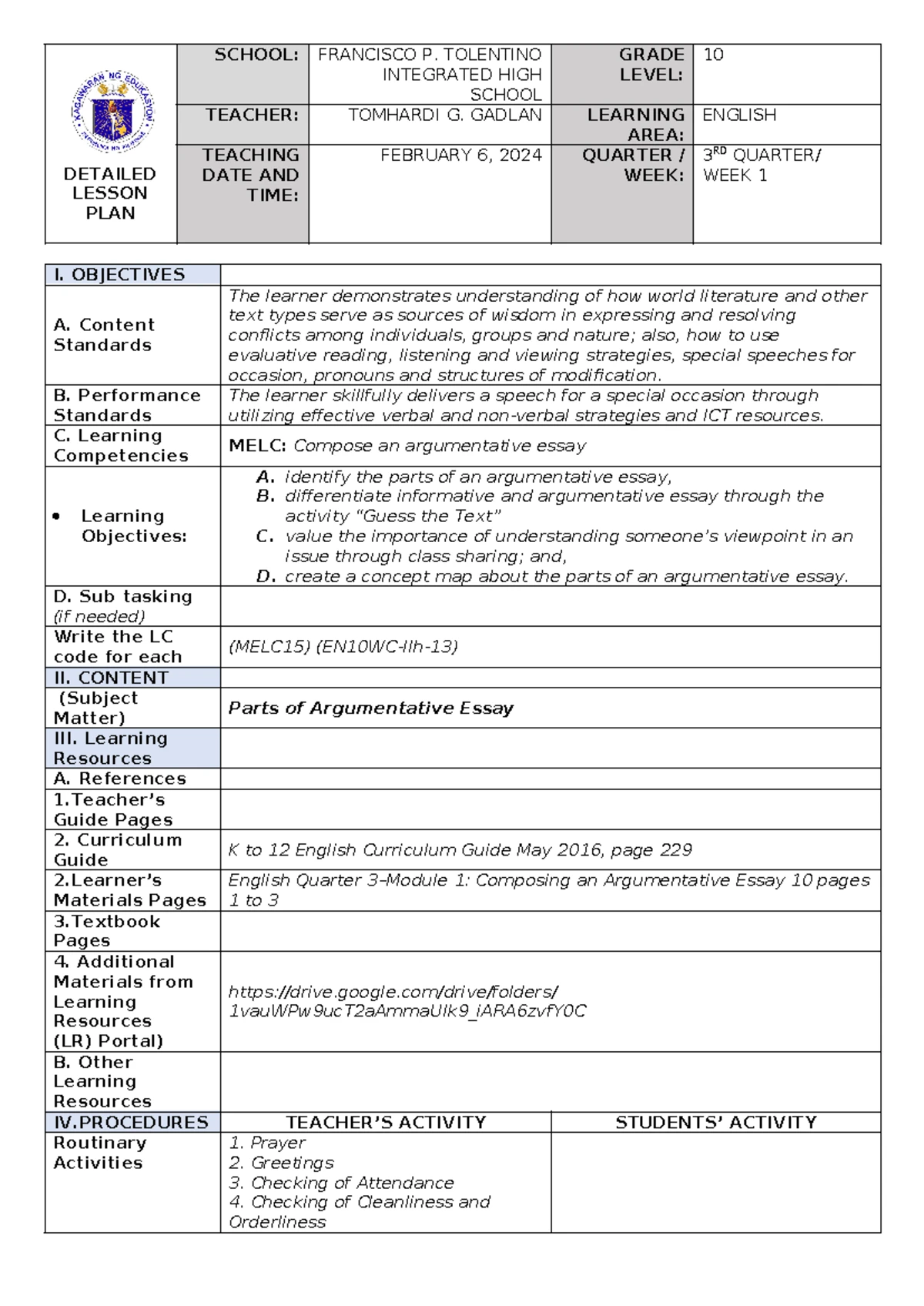 ENGL108 Remedial Instruction in English – Syllabus Overview - Studocu