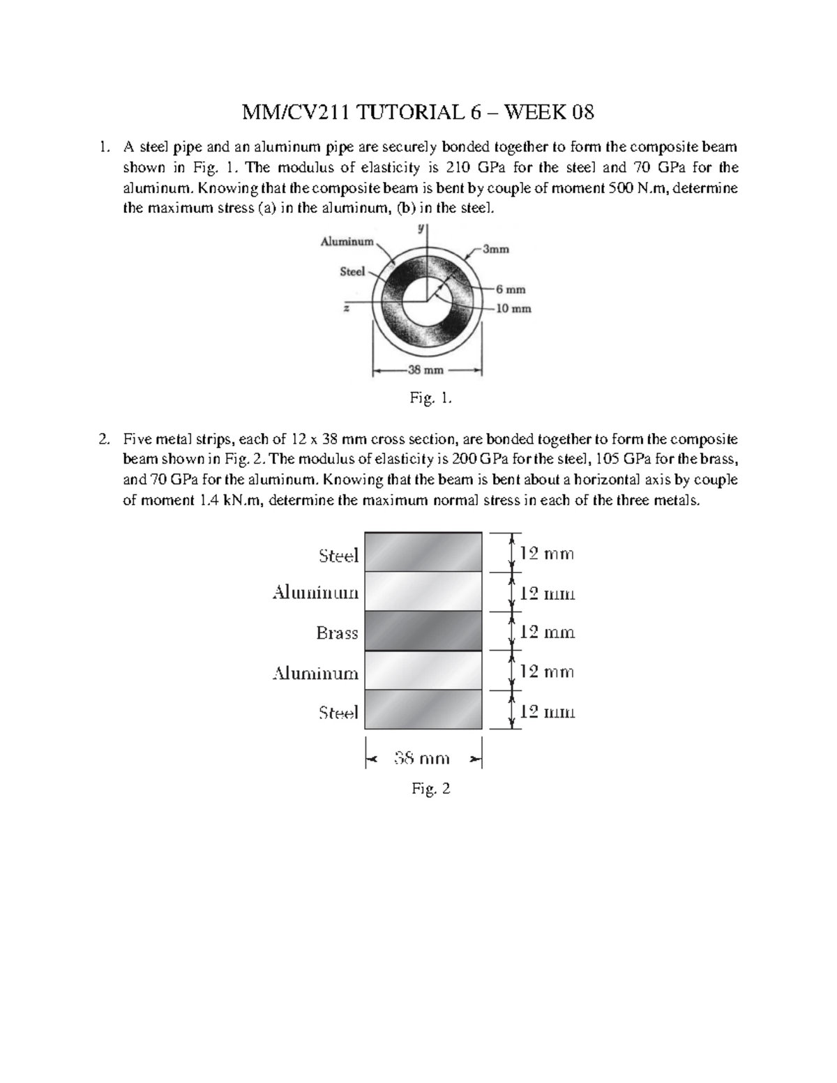 CS211 Tutorial 1: Decimal to Binary Conversion Solutions - Studocu
