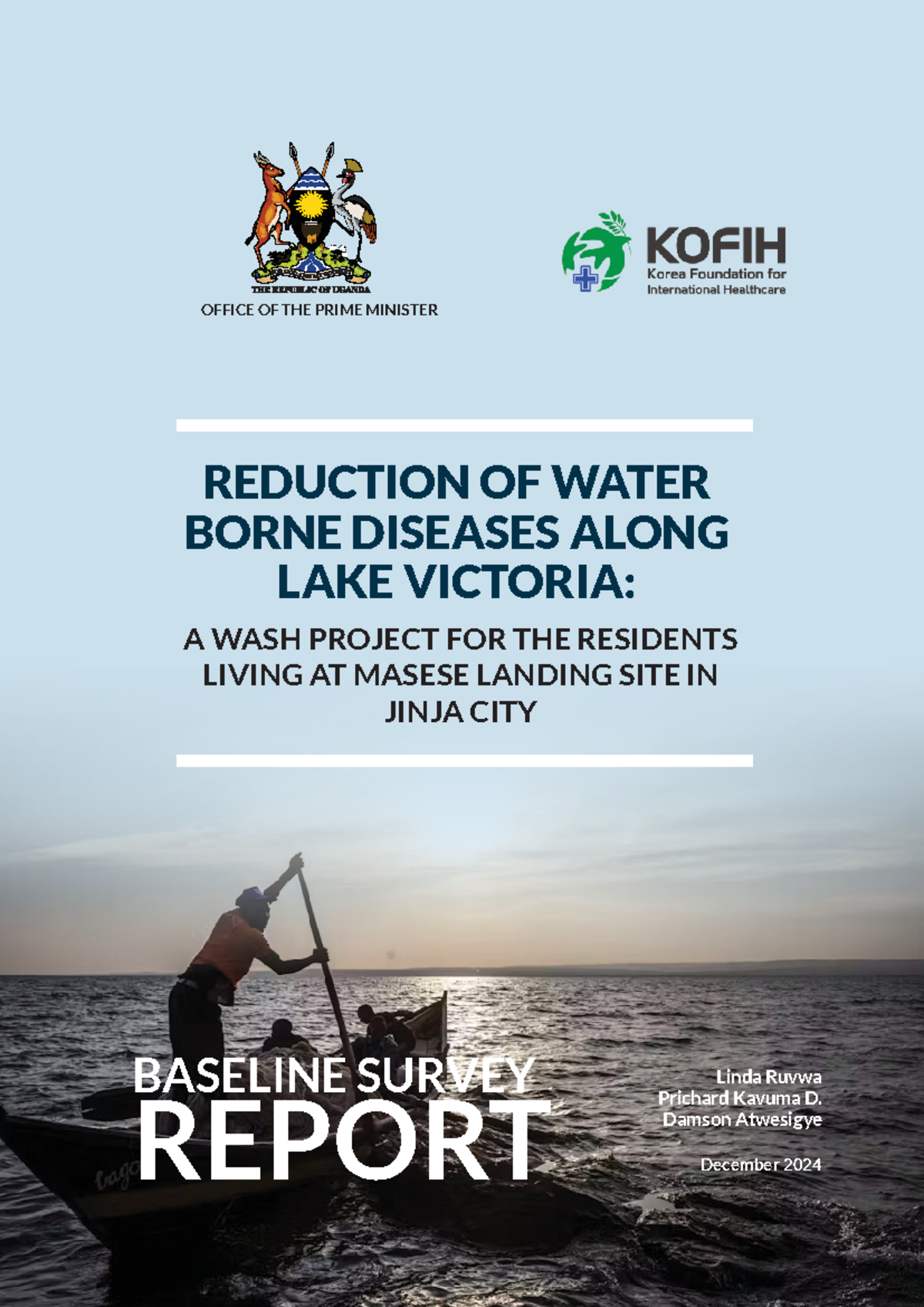 WASH Project Baseline Survey Report: Reducing Waterborne Diseases in ...