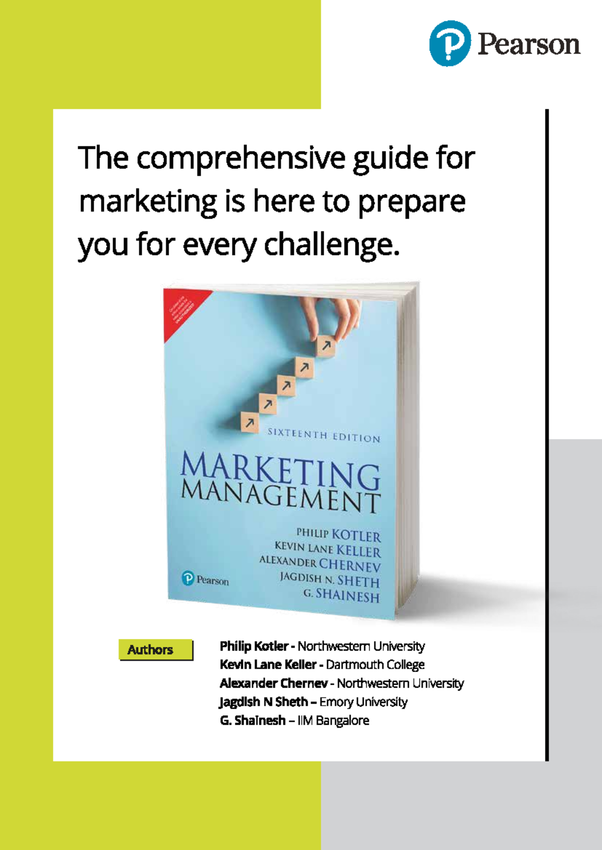 809902477 Marketing Management 16e - P. The comprehensive guide for ...