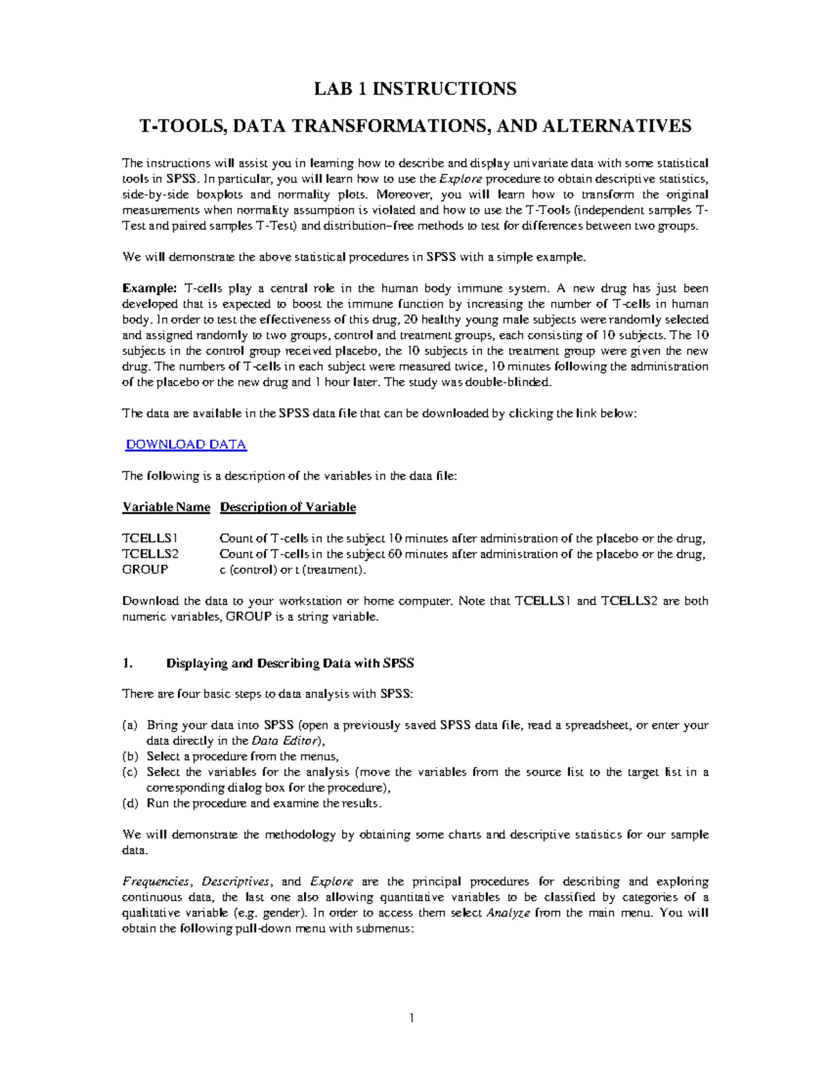 252Practice Final 1Soln - Statistics 252 – Final Exam – Version A ...