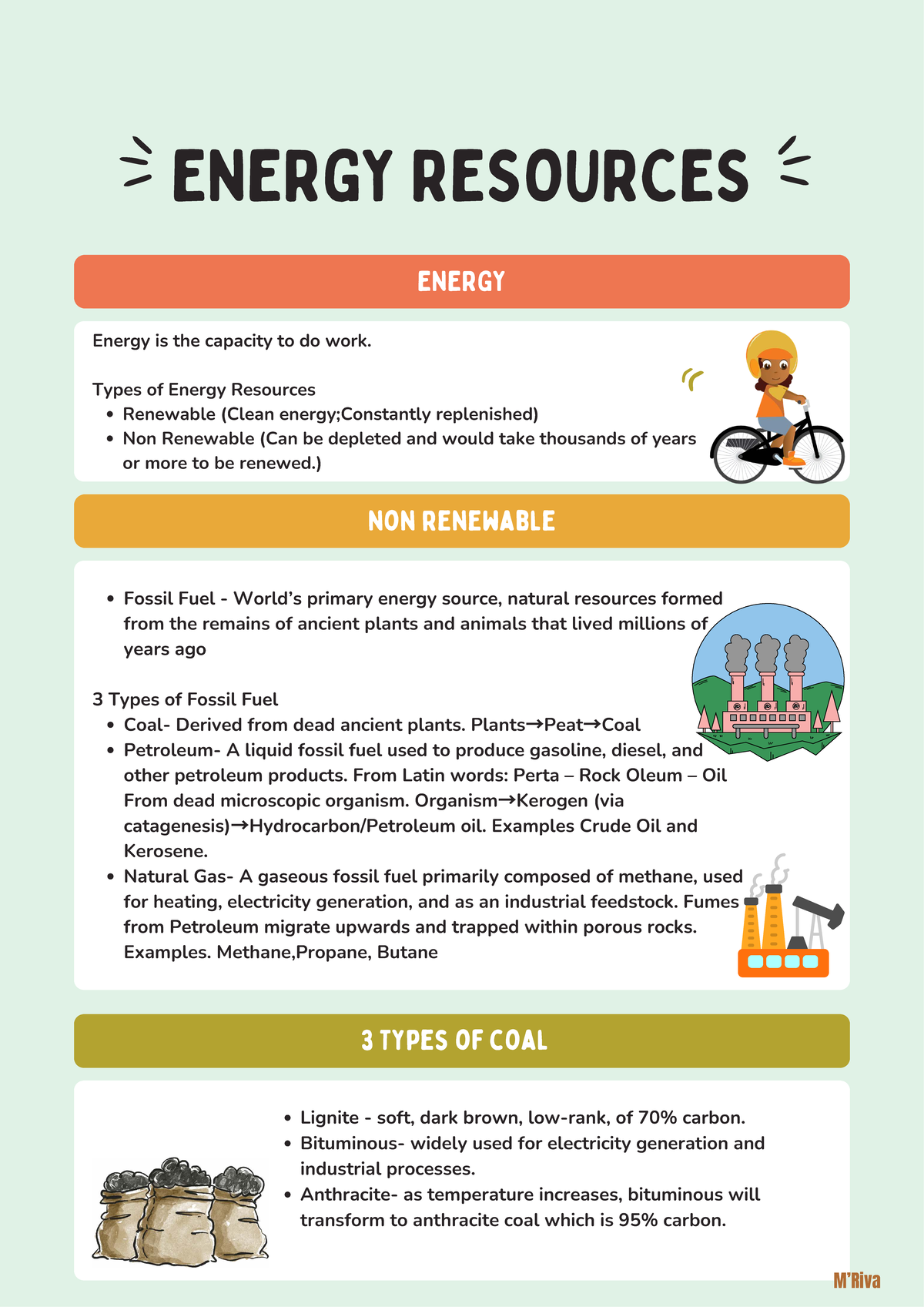 Energy Resources Overview: Renewable & Non-Renewable Types - Studocu