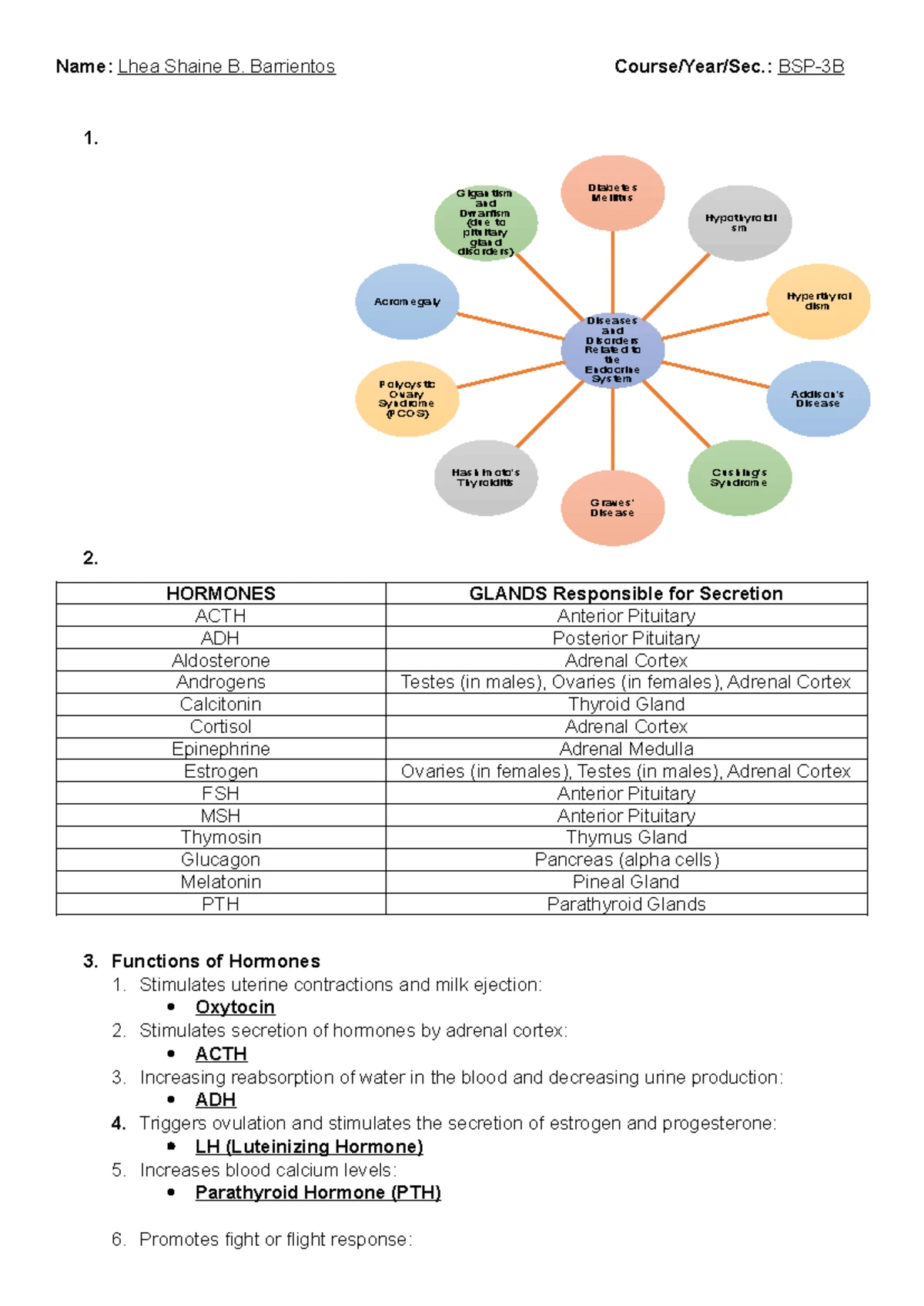 Muscular Sytem - lecture - Name: Lhea Shaine B. Barrientos Course/Year ...