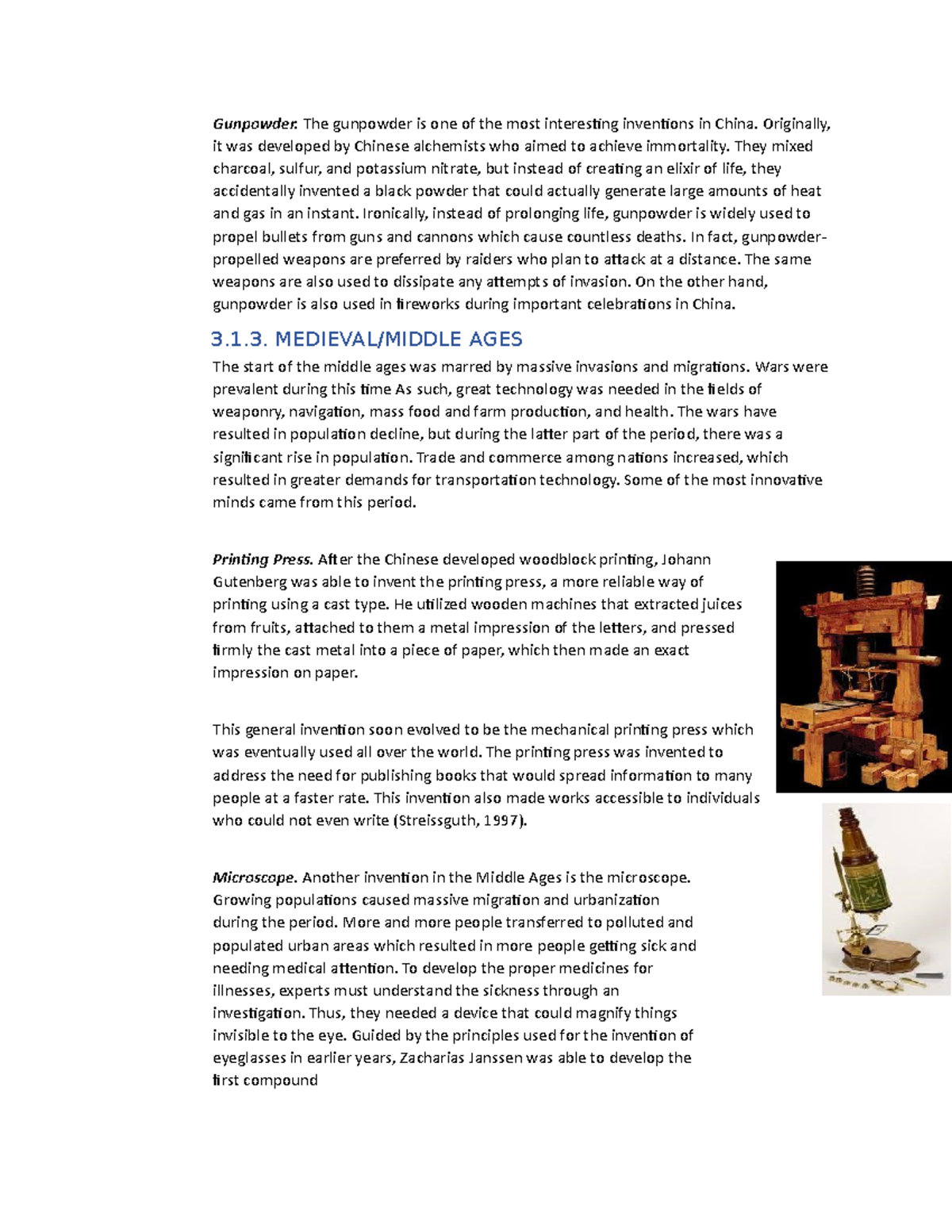 Science, Technology And Society. Module 1 - Gunpowder. The gunpowder is ...