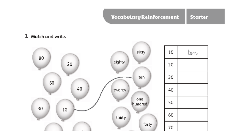 Open Up 3 Vocabulary Reinforcement Review Worksheet - Studocu