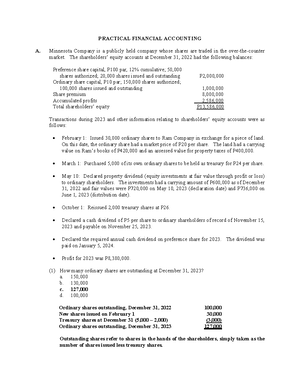 Financial Accounting and Reporting 1 - FAR1 - PUP - Studocu