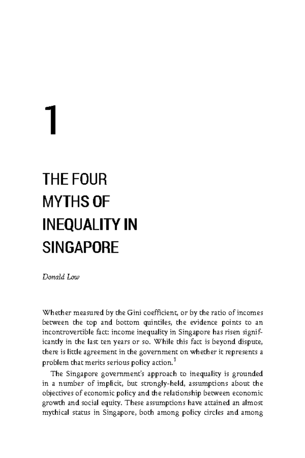 Low 282014 29 2C The four myths of inequality in Singapore - 11 THE ...