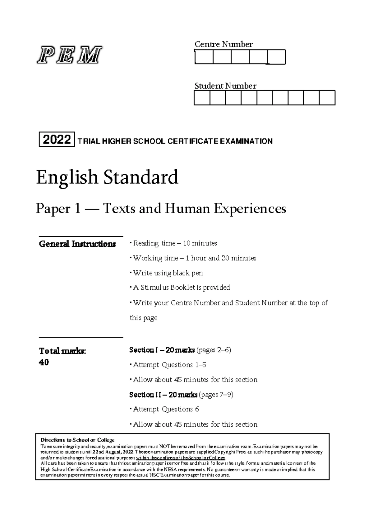HSC Discursive Writing Study Notes: Key Features & Techniques - Studocu