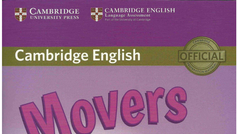 Cambridge English Movers Exam Preparation: Authentic Papers 1 - Studocu