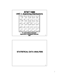 STAT 1000 - U of M - Basic Statistical Analysis 1 - Studocu