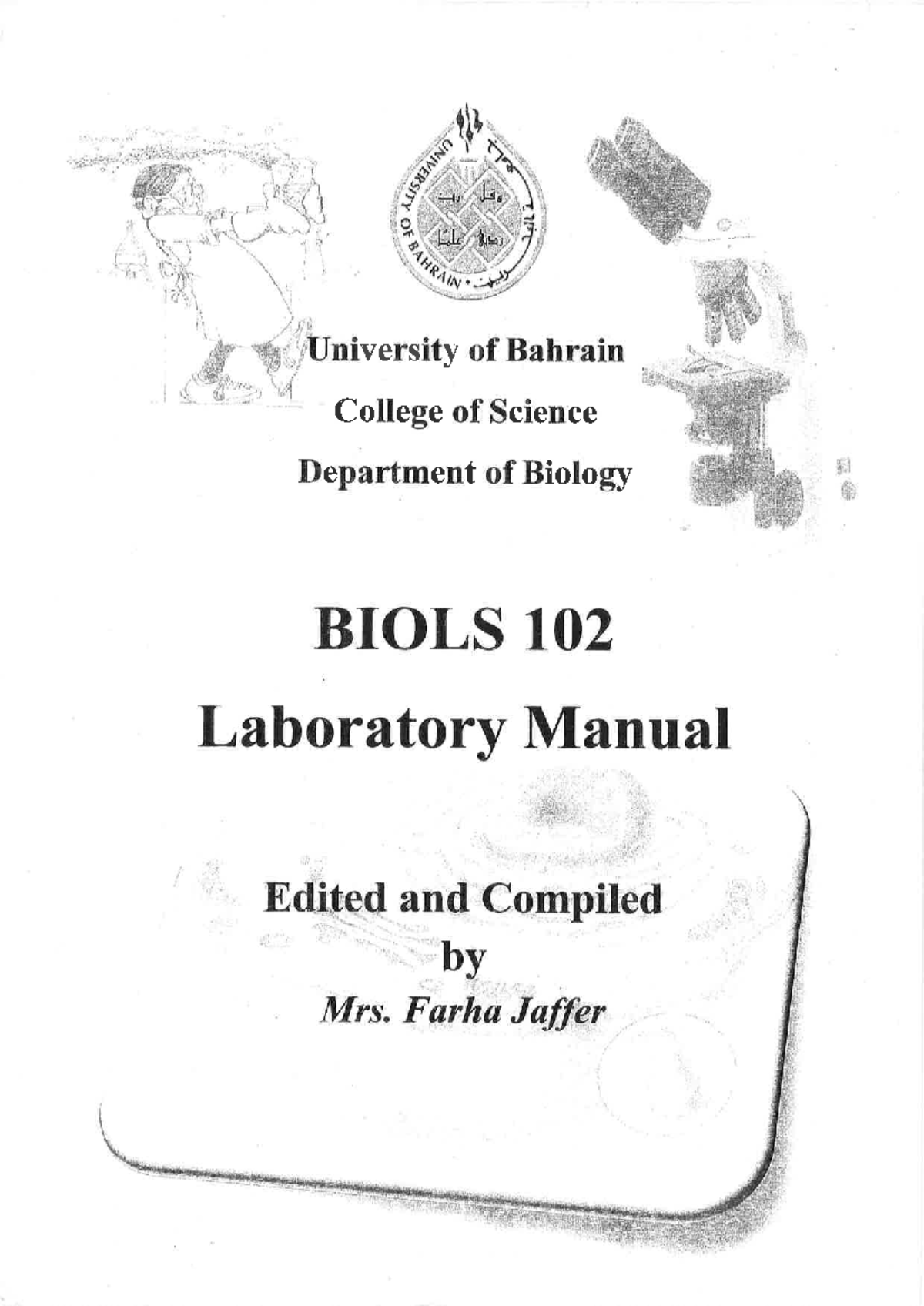 Biols 102 LAB Manual - Study Guide and Resources - Studocu