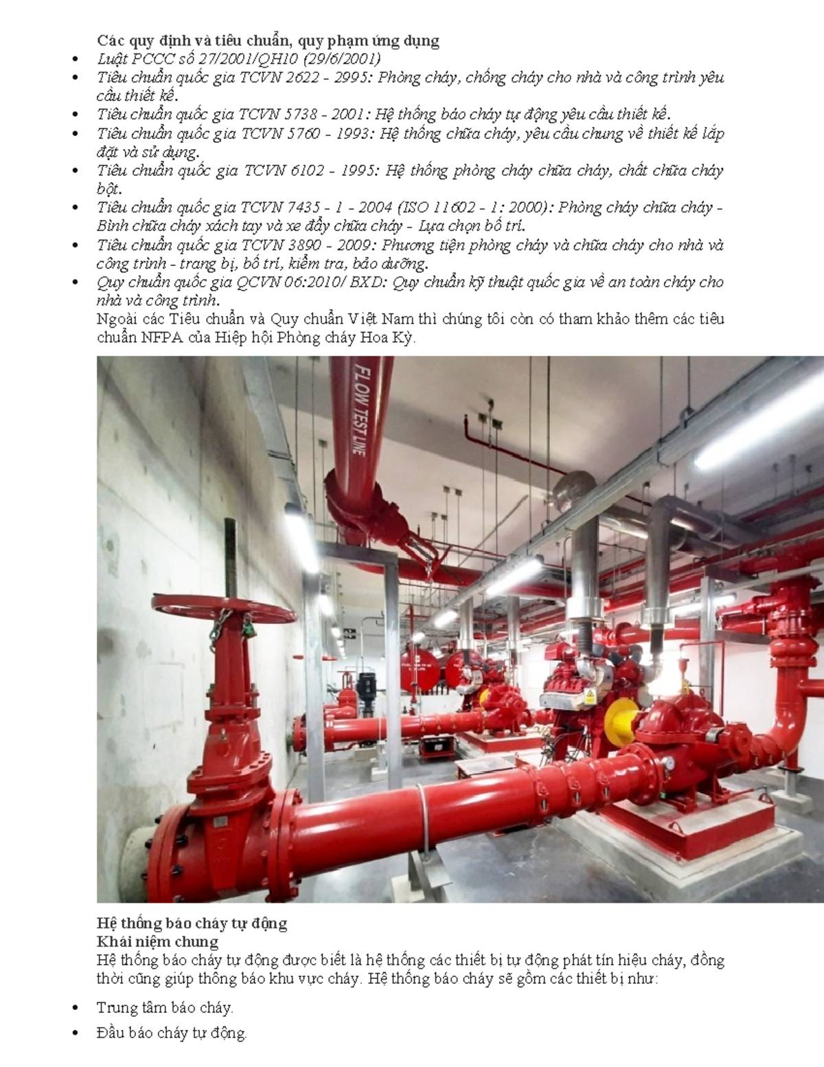BPTC hệ FF - BPTC Fire - Các quy định và tiêu chuẩn, quy phạm ứng dụng ...