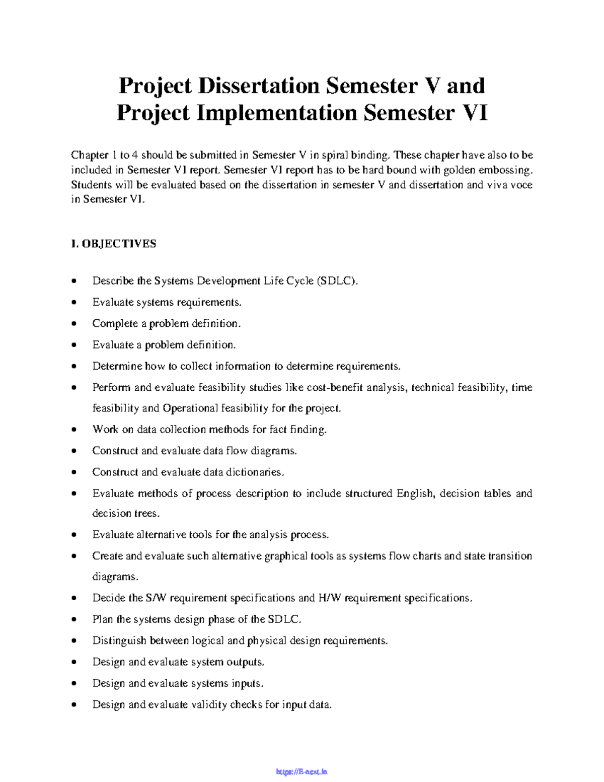 Project Implementation Guide (E-next - Bsc. Information Technology - MU ...