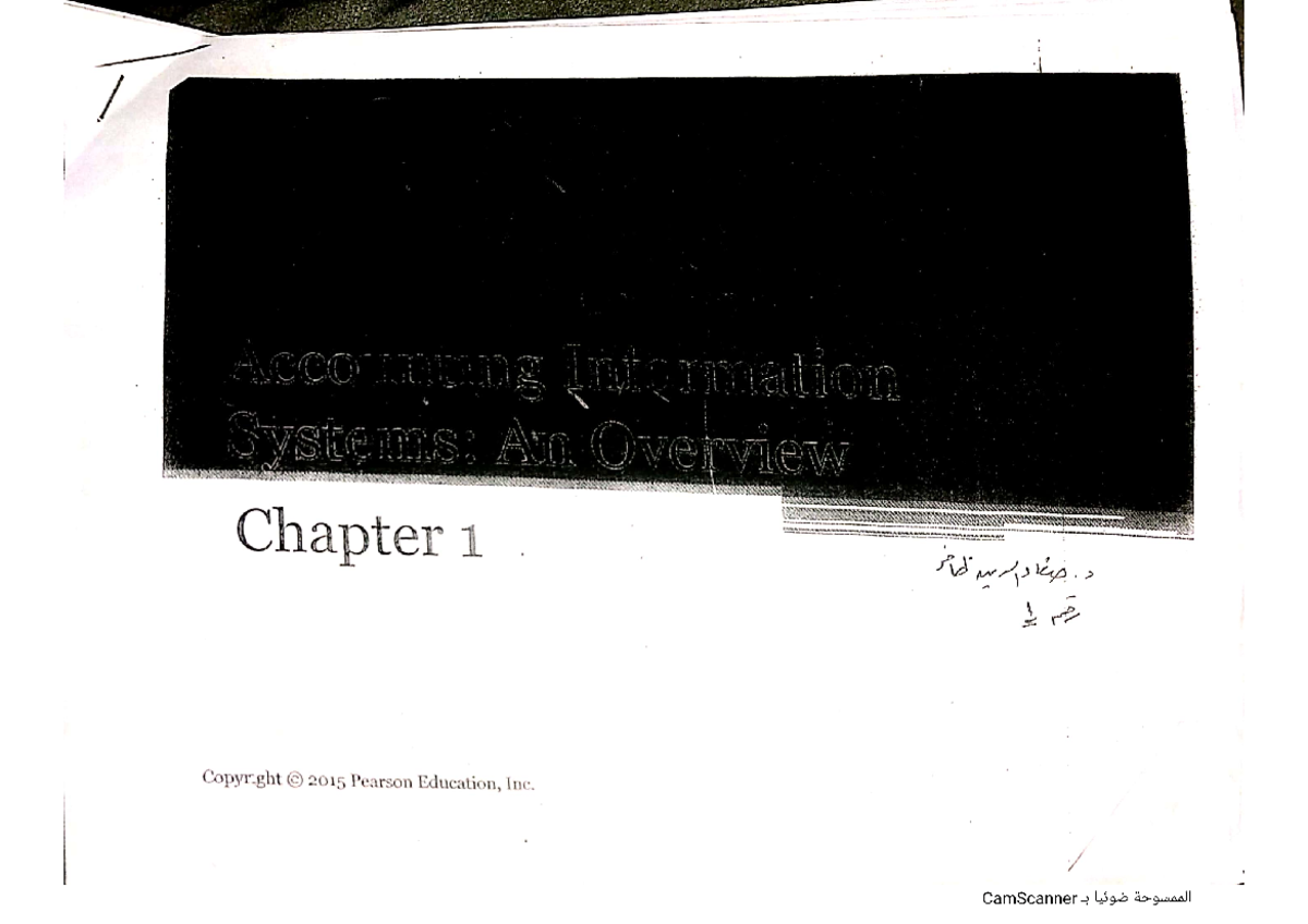 Ch 1 Lecture Notes for AIS Course - Studocu
