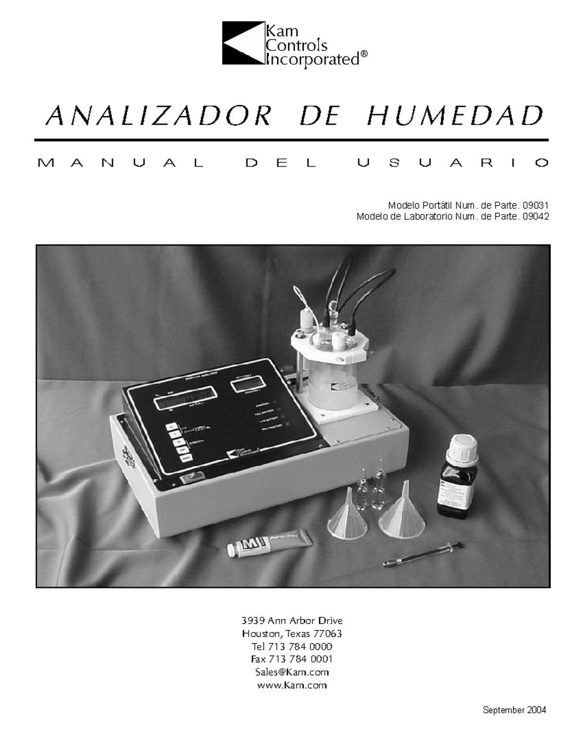 KF 95363735 User Manual: Análisis de Humedad en Español - Document Preview