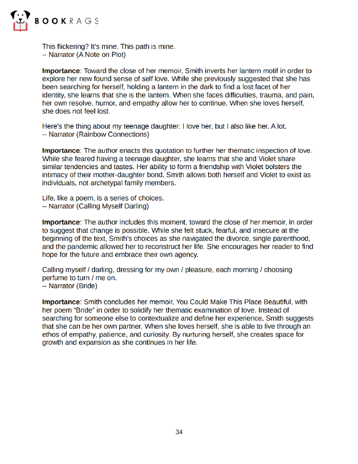 You Could Make This Place Beautiful Study Guide: Themes & Insights ...
