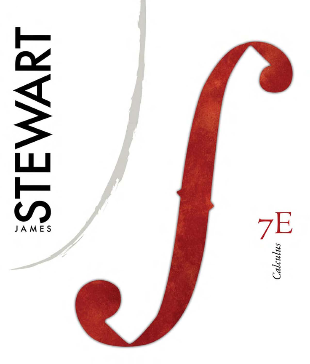 Calculus Seven Edition Cover - Stewart's Comprehensive Overview - Studocu