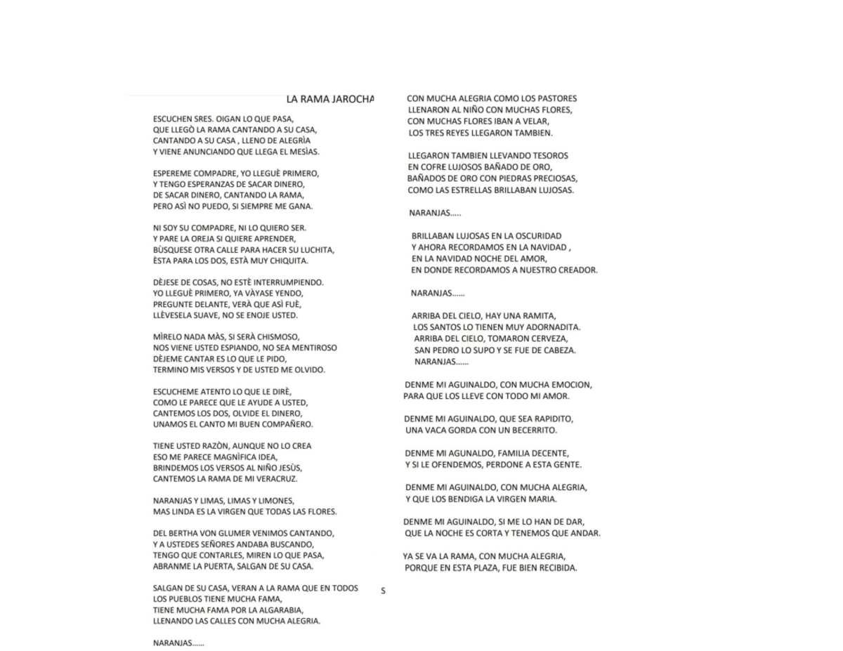 Cancion - UN ARCHIVO UTIL - LA RAMA JAROCHA CON MUCHA ALEGRIA COMO LOS ...