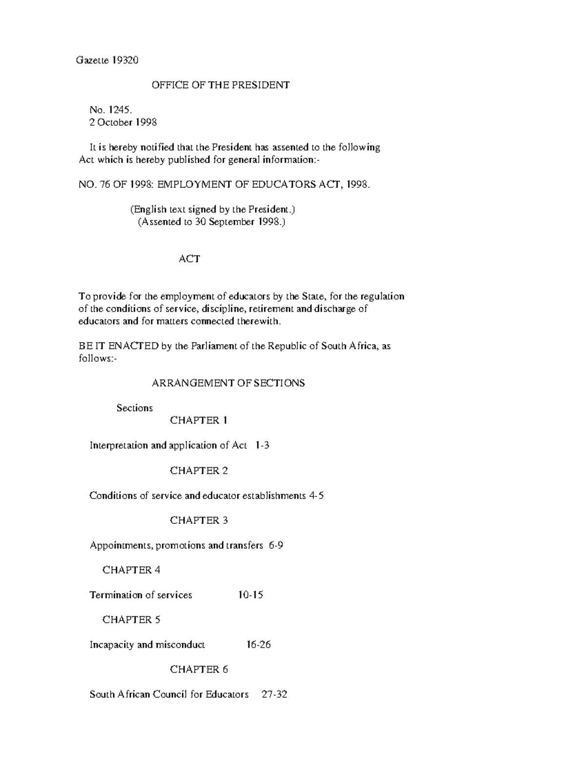 PAM - Notes - PERSONNEL ADMINISTRATIVE MEASURES (PAM) G. 222 of 1999 ...