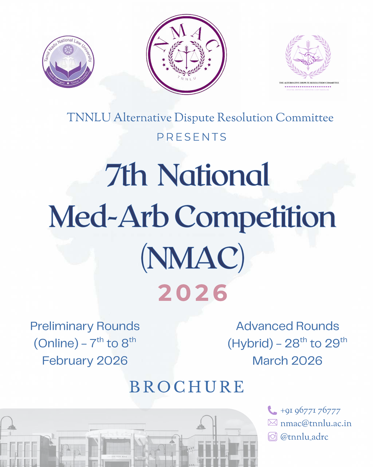 TNNLU NMAC 2026 Brochure: Preliminary & Advanced Rounds Details - Studocu