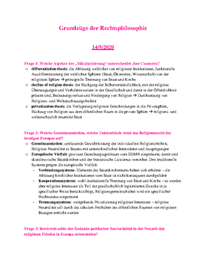 Grundzüge der Rechtsphilosophie - 145.274 - Universität Linz - Studocu