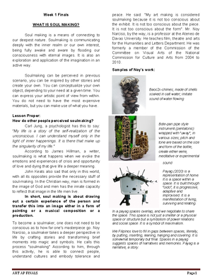 1. FS1 Portfolio Cover Page - School of Arts - Central Philippine ...