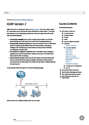 IGMP Version 3 Overview and Configuration for Cisco CCIE Enterprise ...