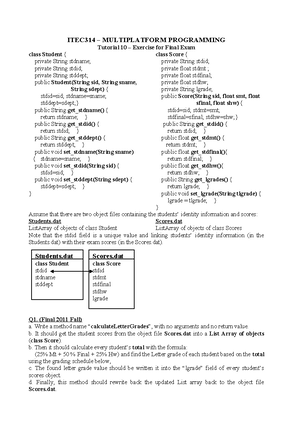 ITEC314 - Week 12-L-Parallel and Deep Nesting with Array Of Objects ...